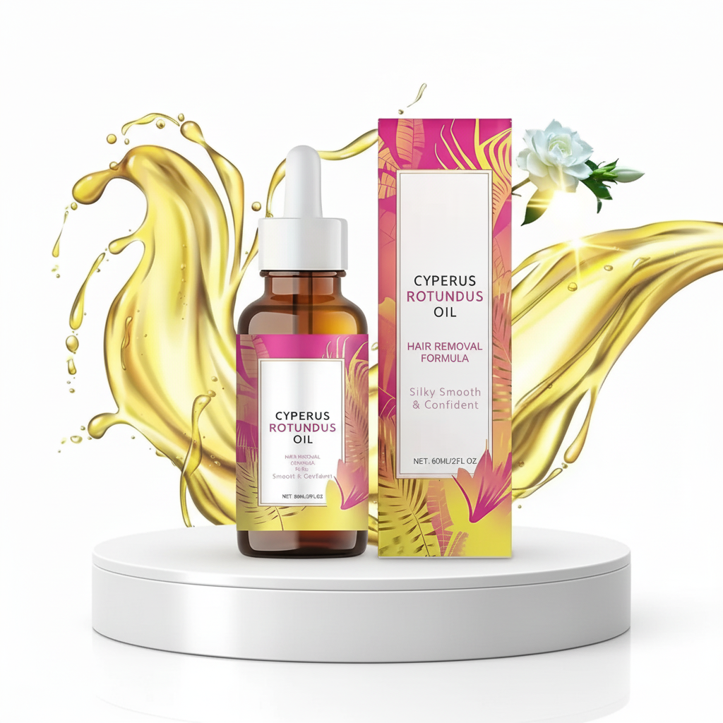 Cyperus Rotundus Oil for Hair Removal Soft Smooth Skin Care Deep Hydration anti Hair Growth Inhibition after Shave Oil