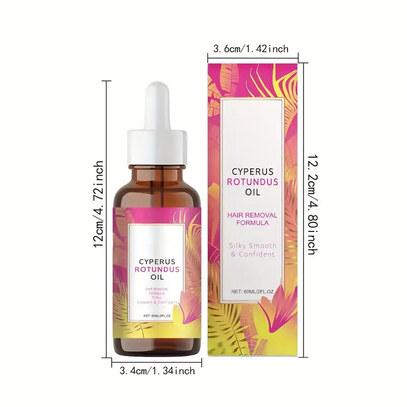 Cyperus Rotundus Oil for Hair Removal Soft Smooth Skin Care Deep Hydration anti Hair Growth Inhibition after Shave Oil